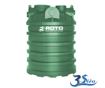 Bồn Tự Hoại Roto - 2000L Đứng